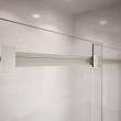 Duel 44-47 x 70 1/2-74 in. 8 mm Bypass Shower Door for Alcove Installation with Clear glass in Brushed Nickel