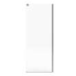 Incognito 76 Return Panel for 32 in. Base with Clear glass in Chrome