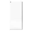 Incognito 76 Return Panel for 36 in. Base with Clear glass in Chrome