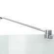 Reveal 71 44-47 x 71 1/2 in. 8mm Pivot Shower Door for Alcove Installation with Clear glass in Chrome