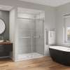 Duel Alto 56-59 X 78 in. 8mm Bypass Shower Door for Alcove Installation with GlassShield(R) glass in Chrome