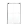Duel Alto 44-47 X 78 in. 8mm Bypass Shower Door for Alcove Installation with GlassShield(R) glass in Chrome & Matte Black