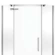 Hana Neo-angle 38 x 38 x 75 in. 8mm Pivot Shower Door for Corner Installation with Clear glass in Chrome