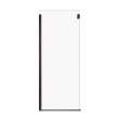Duel and Inverto Return Panel for 34 in. Base with Clear glass in Dark Bronze