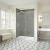 Odyssey SC 57-59 1/2 x 78in. 8 mm Sliding Shower Door for Alcove Installation with Clear glass in Chrome