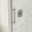 Odyssey SC 57-59 1/2 x 78in. 8 mm Sliding Shower Door for Alcove Installation with Clear glass in Brushed Nickel