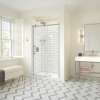 Odyssey SC 45-47 1/2 x 78in. 8 mm Sliding Shower Door for Alcove Installation with Clear glass in Brushed Nickel