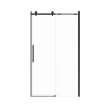Odyssey SC 45-47 1/2 x 78in. 8 mm Sliding Shower Door for Alcove Installation with Clear glass in Matte Black
