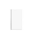 Axial 30 x 55 1/2 in. 6 mm Tub Screen for Alcove Installation with Clear glass in Chrome