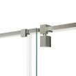 ModulR 48 x 78 in. 8 mm Pivot Shower Door for Alcove Installation with Clear glass in Brushed Nickel