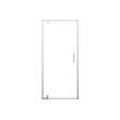 ModulR 34 x 78 in. 8 mm Pivot Shower Door for Alcove Installation with Clear glass in Chrome