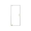 ModulR 34 x 78 in. 8 mm Pivot Shower Door for Alcove Installation with Clear glass in Brushed Nickel