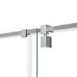 ModulR 48 x 32 x 78 in. 8mm Pivot Shower Door for Corner Installation with Clear glass in Chrome