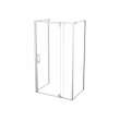 ModulR 48 x 34 x 78 in. 8mm Pivot Shower Door for Wall-mount Installation with Clear glass in Chrome