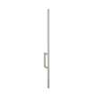 ModulR 48 x 34 x 78 in. 8mm Pivot Shower Door for Wall-mount Installation with Clear glass in Brushed Nickel