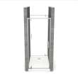 ModulR 2 32 x 78 in. 8mm Pivot Shower Door for Tunnel Installation with Clear glass in Brushed Nickel