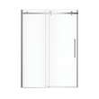 Vela 56 1/2-59 x 78 3/4 in. 8mm Sliding Shower Door for Alcove Installation with Clear glass in Chrome