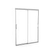 Incognito 74 51-54 x 74 in. 8mm Bypass Shower Door for Alcove Installation with Clear glass in Chrome