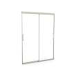 Incognito 74 51-54 x 74 in. 8mm Bypass Shower Door for Alcove Installation with Clear glass in Brushed Nickel