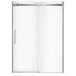 Halo Pro GS 56 1/2-59 x 78 3/4 in. 8mm Sliding Shower Door for Alcove Installation with GlassShield(R) glass in Chrome