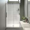 Halo Pro 44 1/2-47 x 78 3/4 in. 8mm Sliding Shower Door for Alcove Installation with Clear glass in Chrome