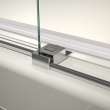 Halo Pro 56 1/2-59 x 78 3/4 in. 8mm Sliding Shower Door for Alcove Installation with Clear glass in Chrome