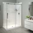 Halo Pro 56 1/2-59 x 78 3/4 in. 8mm Sliding Shower Door for Alcove Installation with Clear glass in Chrome