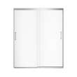 Incognito 70 56-59 x 70 1/2 in. 8mm Bypass Shower Door for Alcove Installation with Clear glass in Chrome