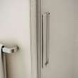 Halo 56 1/2-59 x 59 in. 8 mm Sliding Tub Door for Alcove Installation with Clear glass in Chrome