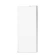Reveal Sleek 71 Return Panel for 34 in. Base with Clear glass in Brushed Nickel