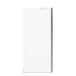 Reveal Sleek 71 Return Panel for 36 in. Base with Clear glass in Chrome