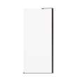 Reveal Sleek 71 Return Panel for 36 in. Base with Clear glass in Dark Bronze