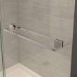 Capella 78 56-59 x 78 in. 8 mm Pivot Shower Door for Alcove Installation with GlassShield(R) glass in Chrome