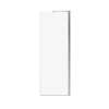 Capella 78 Return Panel for 32 in. Base with GlassShield(R) glass in Chrome