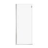 Duel Alto Return Panel for 32 in. Base with Clear glass in Brushed Nickel