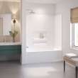 Olio Tile 60 x 30 AcrylX Direct-to-Stud Three-Piece Wall Kit in White