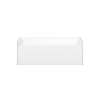 Olio 6030 AcrylX Alcove Left-Hand Drain Bathtub in White