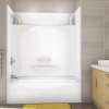KDTS 3060 AFR AcrylX Alcove Right-Hand Drain Four-Piece Tub Shower in White