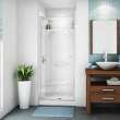 KDS 3232 AcrylX Alcove Center Drain Four-Piece Shower in White