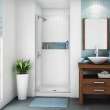 KDS 3232 AcrylX Alcove Center Drain Four-Piece Shower in White
