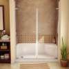 SPS 3460 AFR AcrylX Alcove Shower Base with Right-Hand Drain in White