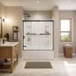 Interflo 6030 IFS Acrylic Alcove Left-hand Drain Bathtub in White