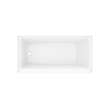 Interflo 6030 IFS Acrylic Alcove Left-hand Drain Bathtub in White