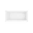 Interflo 6030 IFS Acrylic Alcove Right-hand Drain Bathtub in White