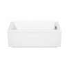 ModulR 6032 (Without Armrests) Acrylic Corner Right Left-Hand Drain Bathtub in White