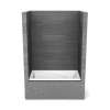 ModulR 6032 IF (With Armrests) Acrylic Alcove Right-Hand Drain Bathtub in White