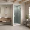 B3X 3636 Acrylic Alcove Shower Base with Anti-slip Bottom with Center Drain in White