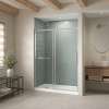B3X 6032 Acrylic Alcove Shower Base with Left-Hand Drain in White