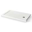 B3X 6032 Acrylic Corner Right Shower Base with Right-Hand Drain in White