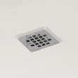B3X 6036 Acrylic Corner Right Shower Base with Center Drain in White
